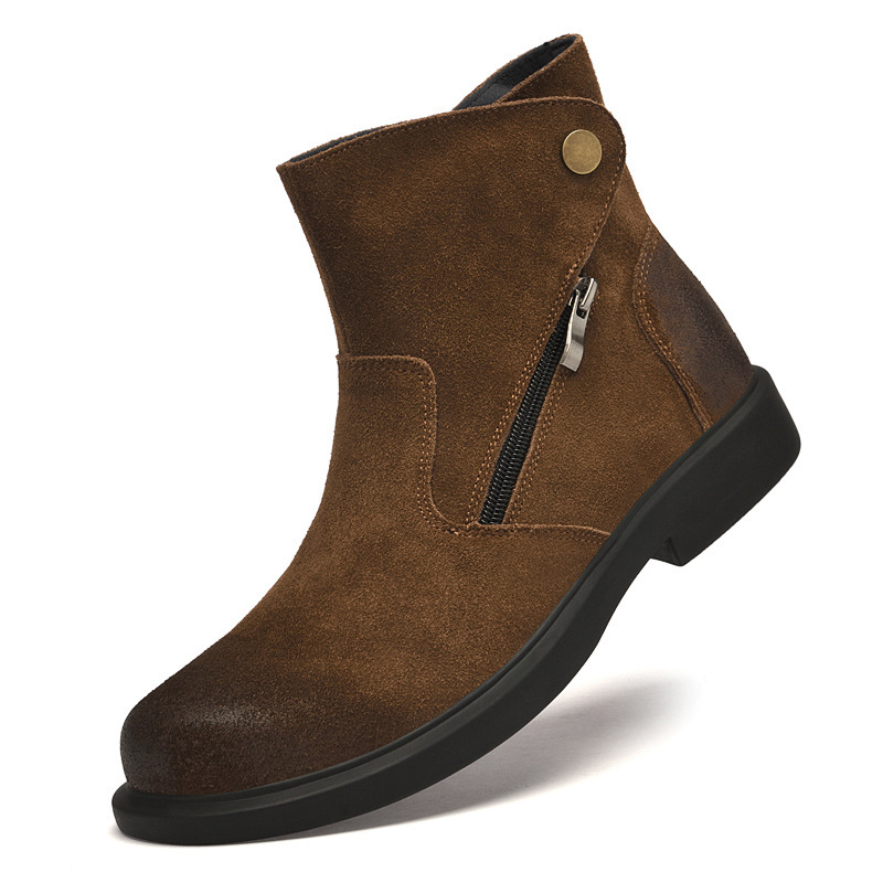 Vintage Cow Suede Mens Chelsea - Vintage Outdoor Fashion recension och pris
