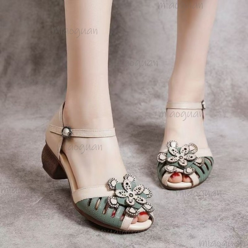 Women's Vintage Peep Toe Gladi - Vintage Outdoor Fashion recension och pris