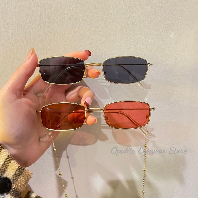 Fashion Retro Metal Frame Colo - Vintage Fashion Enthusiasts recension och pris