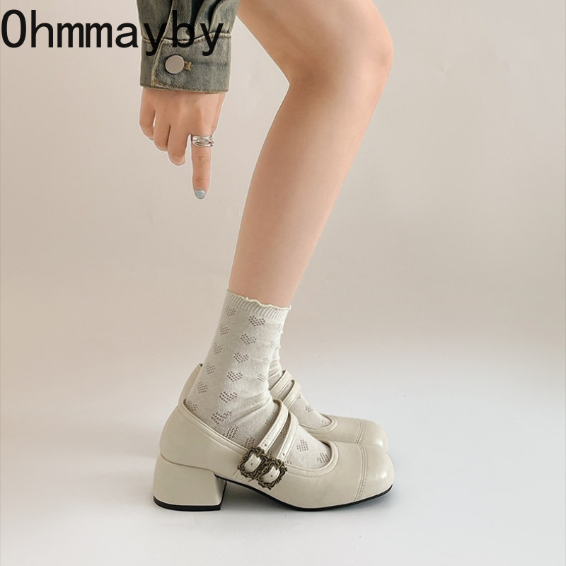 Vintage Thick Heel Women Mary  - Vintage Fashion Online recension och pris
