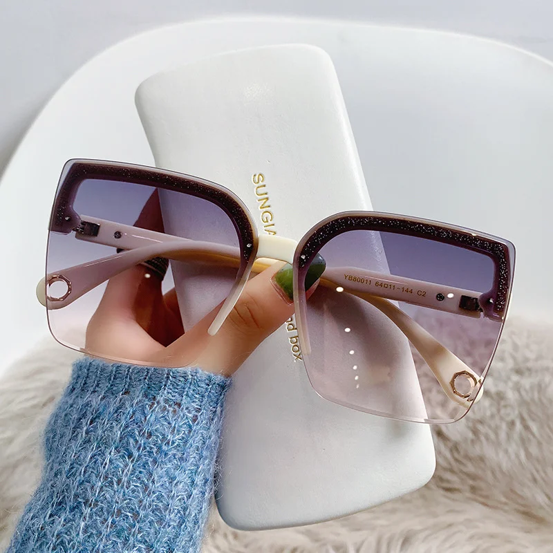 Oversized Sunglasses Man Woman - Vintage Fashion Enthusiasts recension och pris