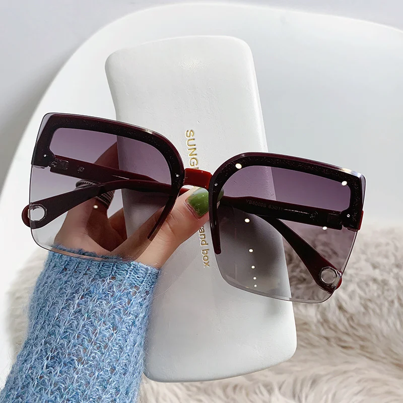 Oversized Sunglasses Man Woman - Vintage Fashion Enthusiasts recension och pris