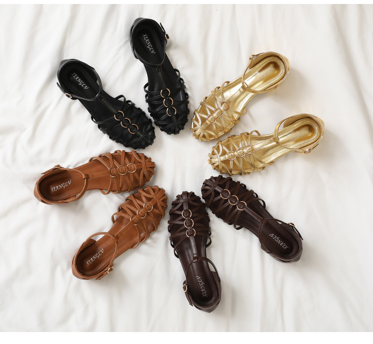 Plus Size Women Roman Sandals  - Vintage Fashion Dresses recension och pris