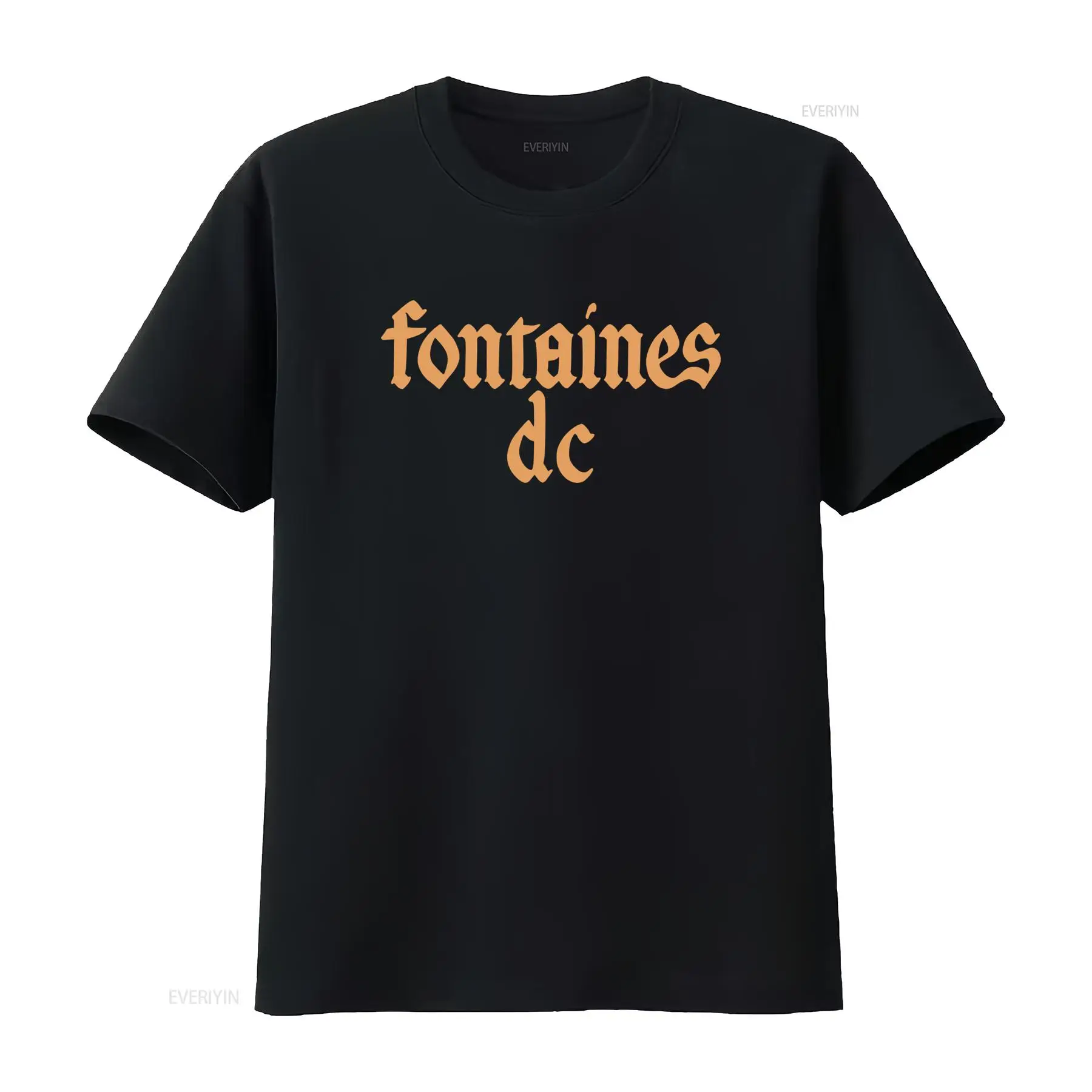 Fontaines D C 'Gothic Logo' Bl - Vintage Fashion Jersey recension och pris