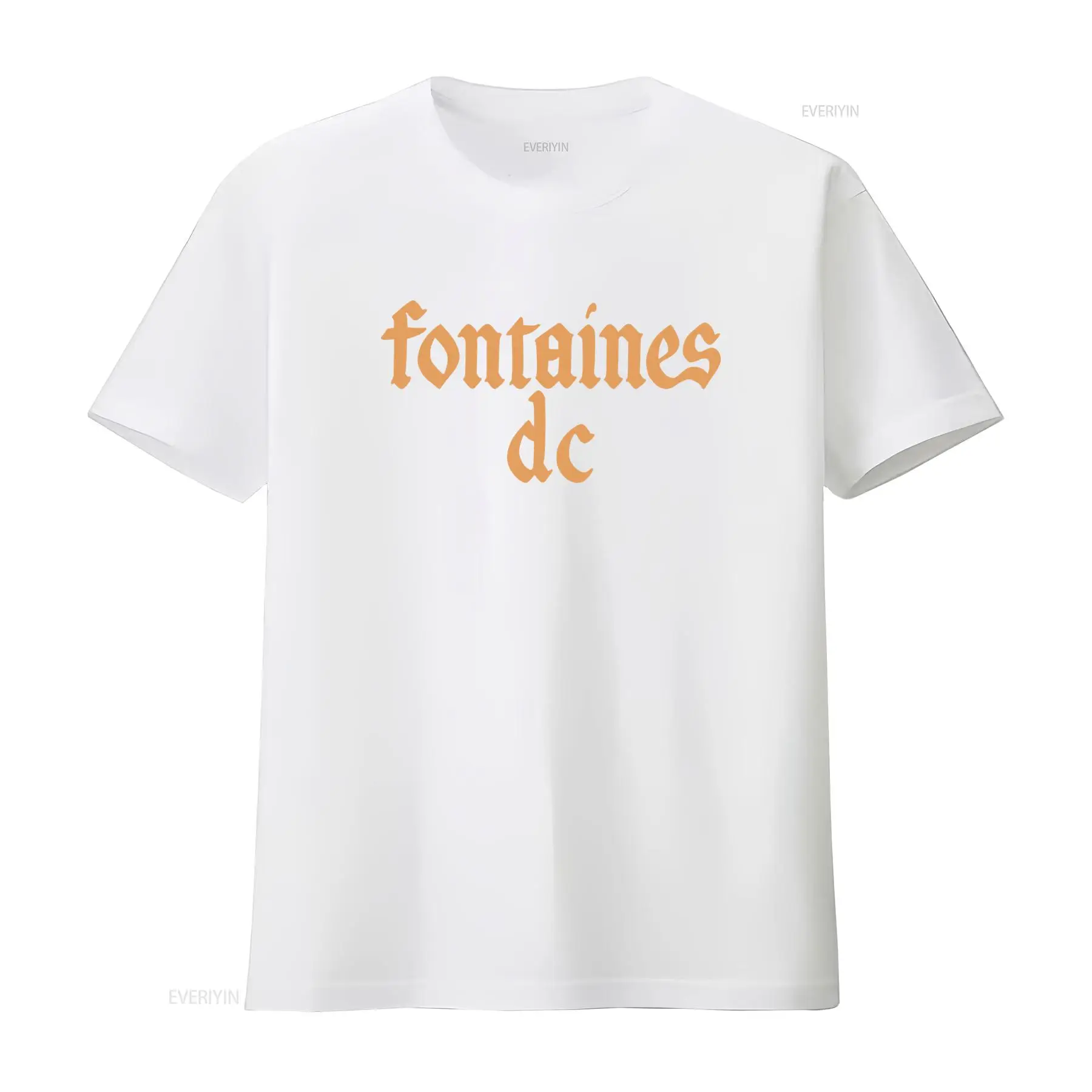 Fontaines D C 'Gothic Logo' Bl - Vintage Fashion Jersey recension och pris