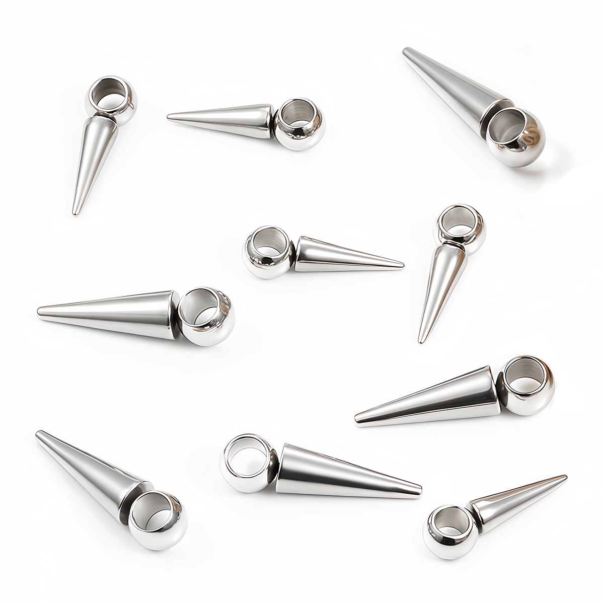 10pcs Retro Cone Charms Pendan - Vintage Fashion Stores recension och pris