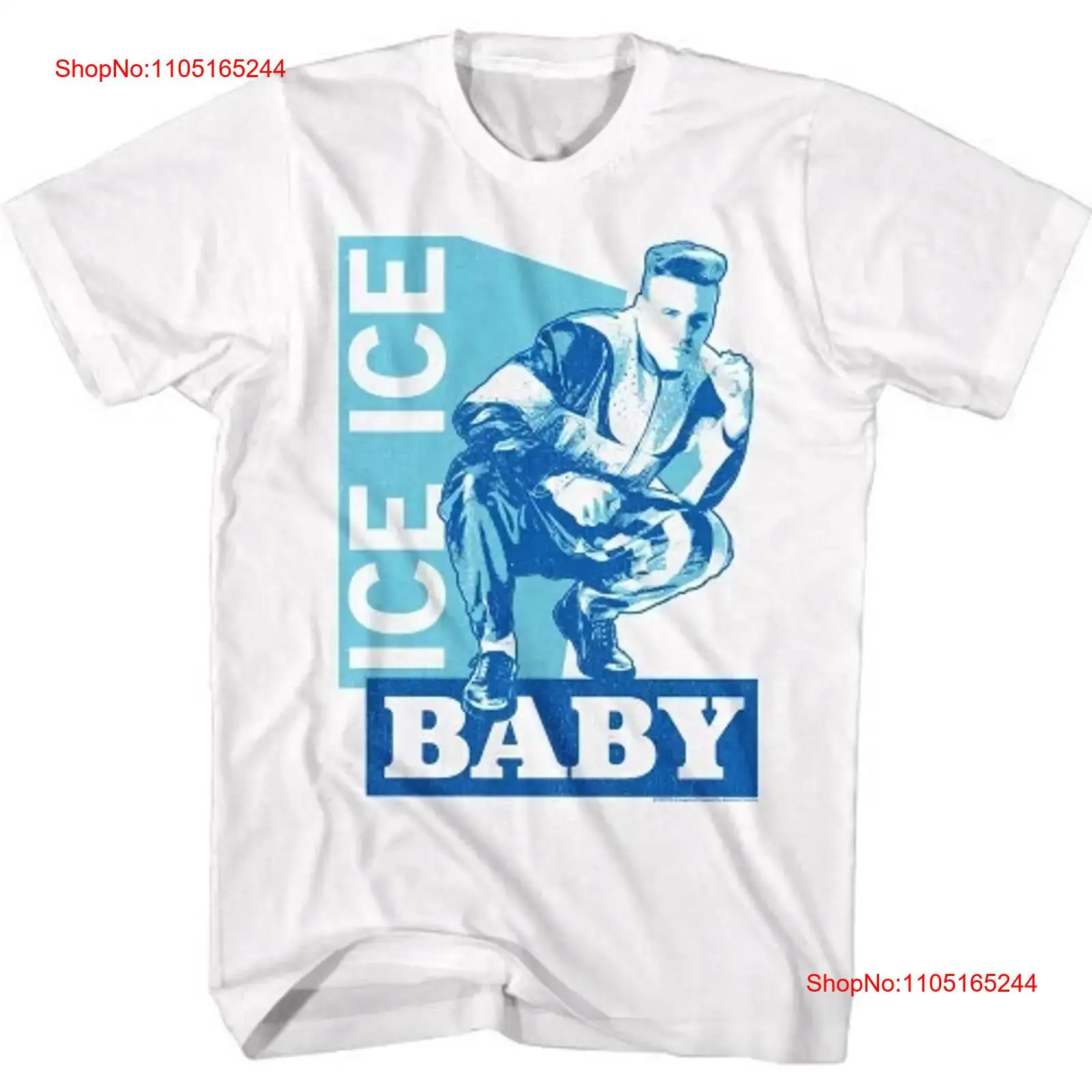 Vanilla Ice Baby T Shirt White - Vintage Fashion Jersey recension och pris