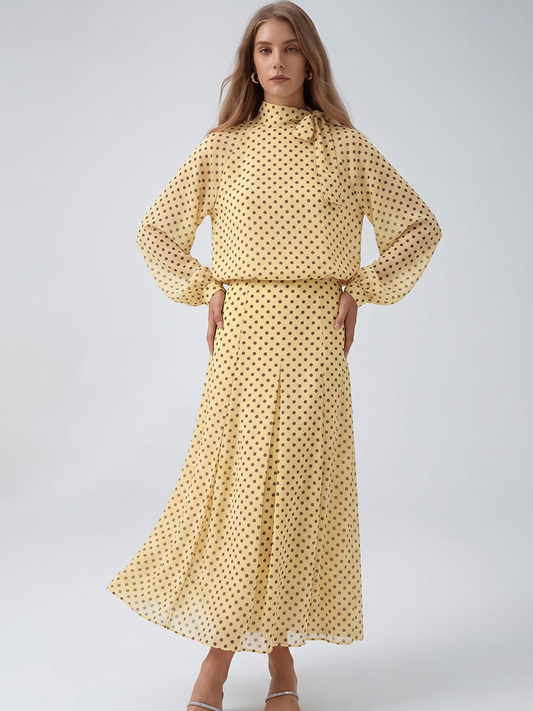 HH Vintage Womens Polka Dot Su - Vintage Fashion Jersey recension och pris