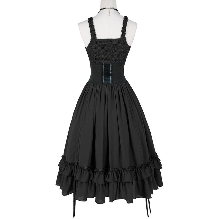 Women Gothic Dress Corset Slip - Vintage Fashion Dresses recension och pris