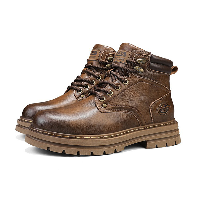 Men's Vintage Ankle Work Boots - Vintage Outdoor Fashion recension och pris
