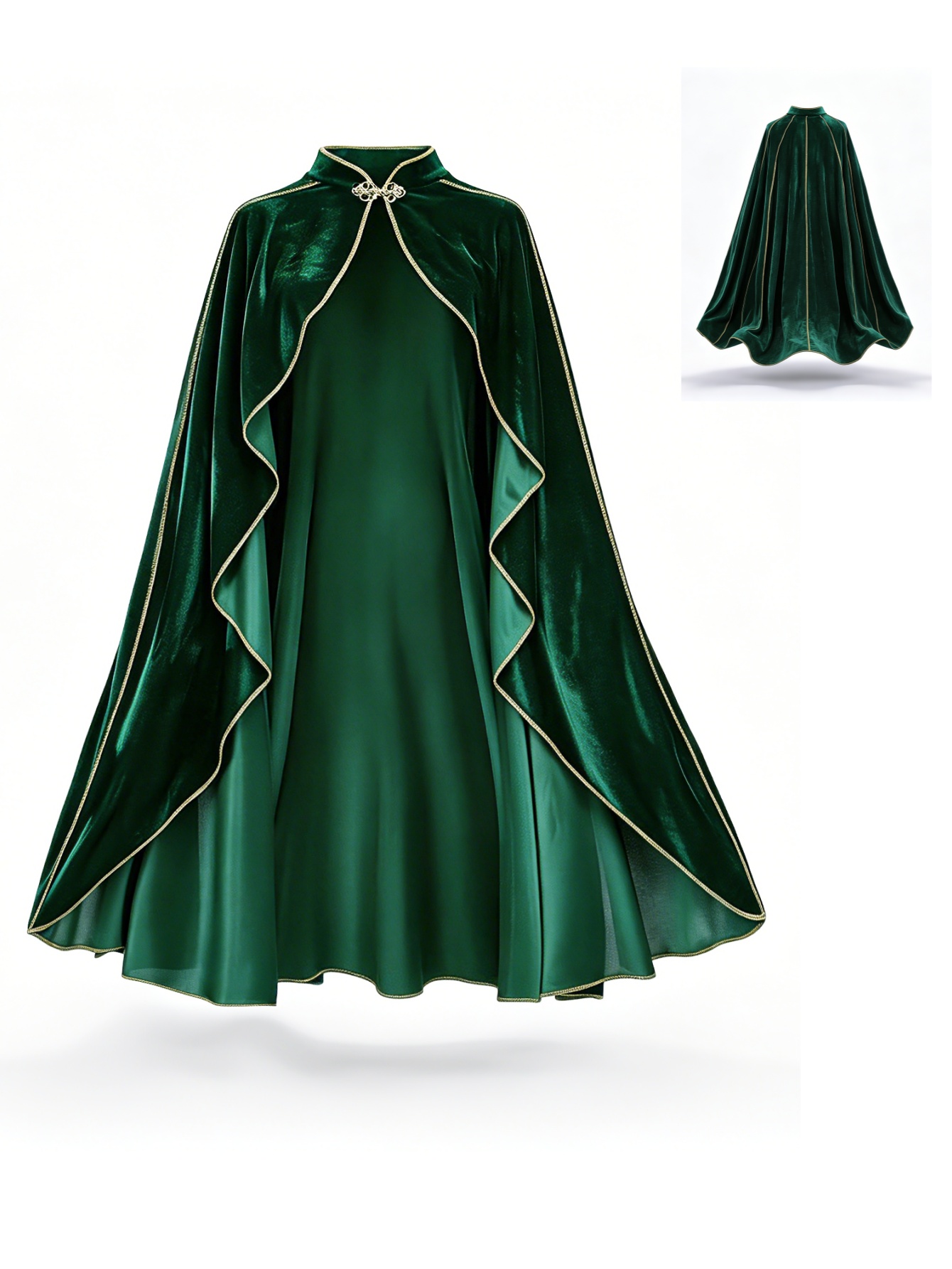 Women Vintage Green Velvet Cap - Vintage Fashion Dresses recension och pris