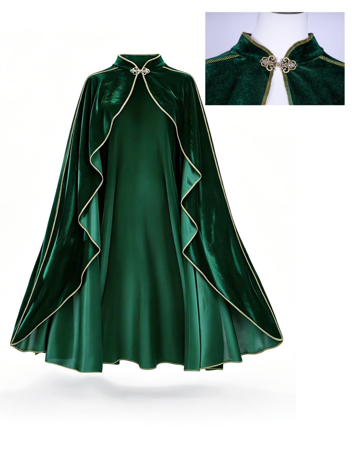 Women Vintage Green Velvet Cap - Vintage Fashion Dresses recension och pris