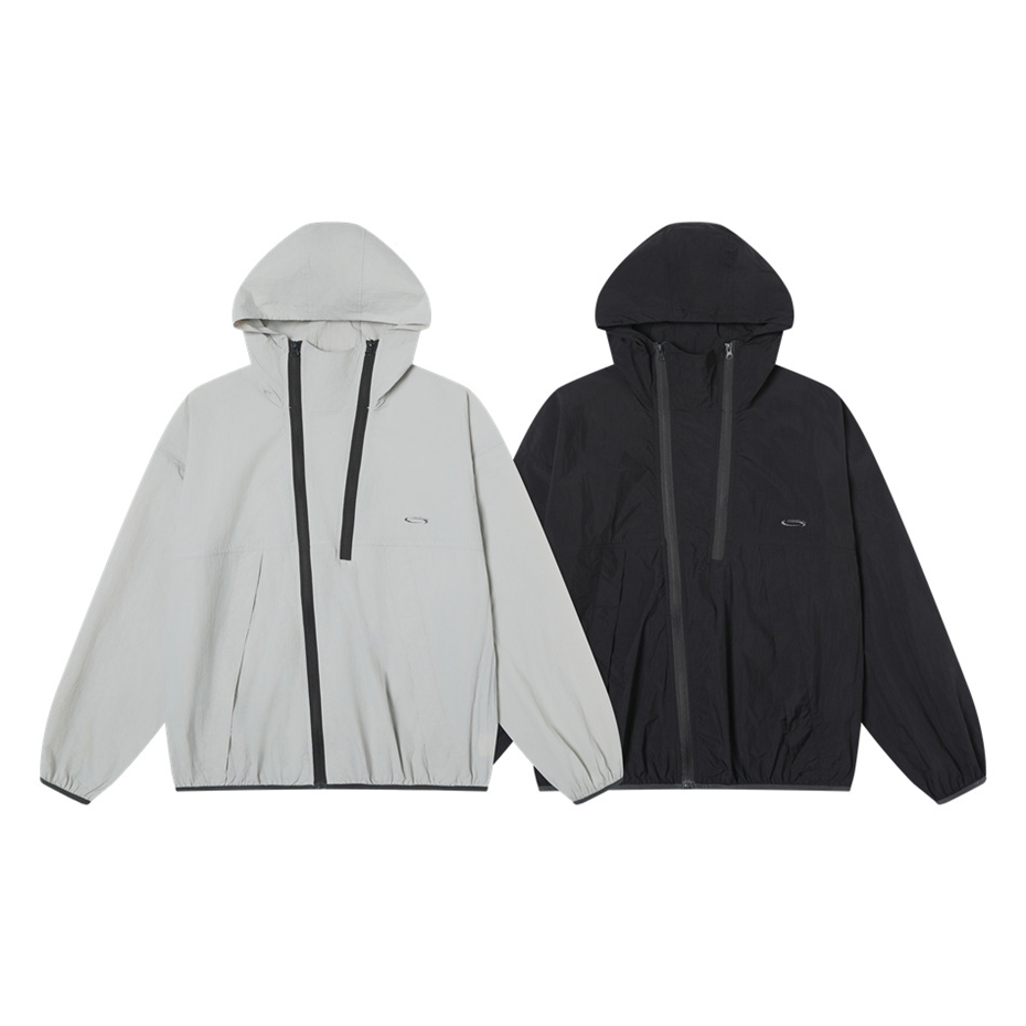 Vintage Hooded Windbreaker Men - Vintage Windbreaker Nylon recension och pris