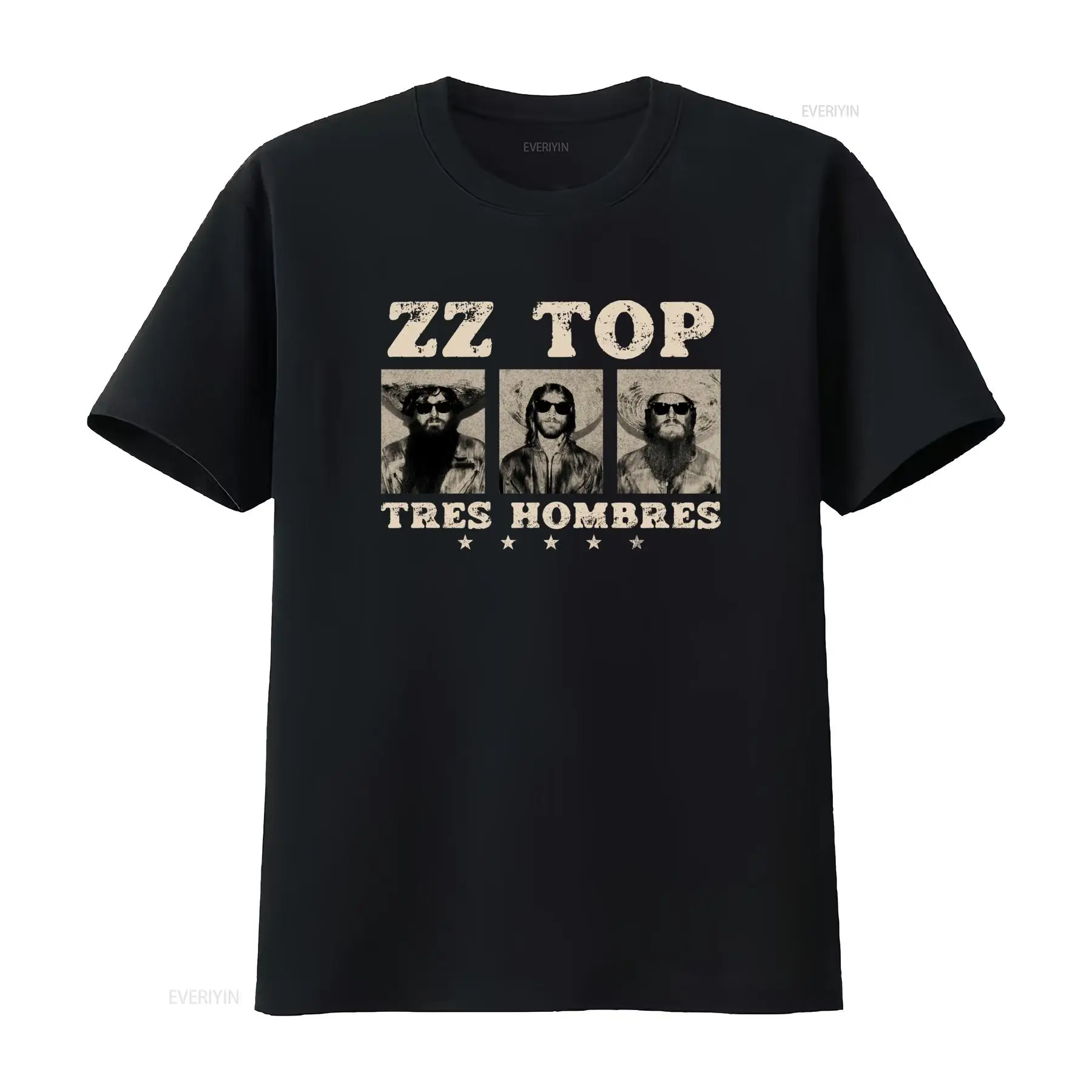 Tres Hombres ZZ Top Retro Rock - Vintage Fashion La recension och pris