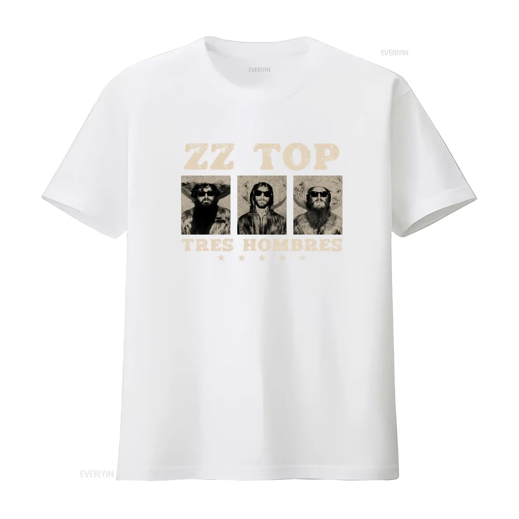 Tres Hombres ZZ Top Retro Rock - Vintage Fashion La recension och pris