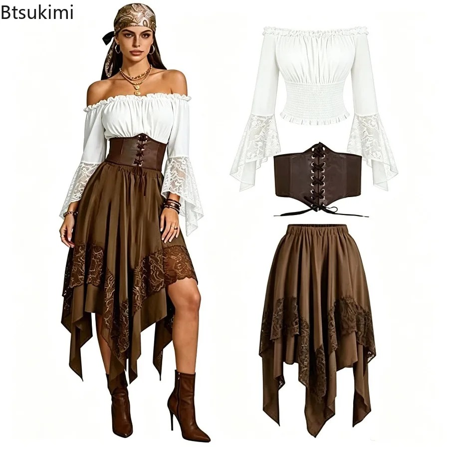 Halloween Renaissance Asymmetr - Vintage Fashion Dresses recension och pris