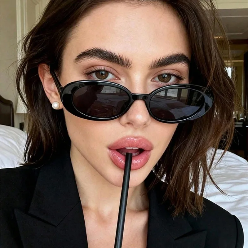 Vintage Oval Sunglasses Women  - Vintage Outdoor Fashion recension och pris
