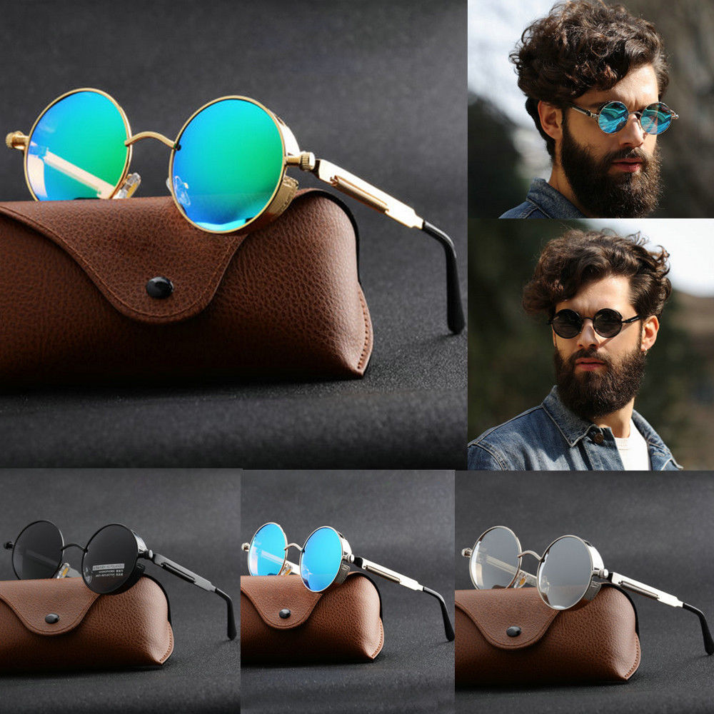 New Metal Steampunk Sunglasses - Vintage Fashion Enthusiasts recension och pris