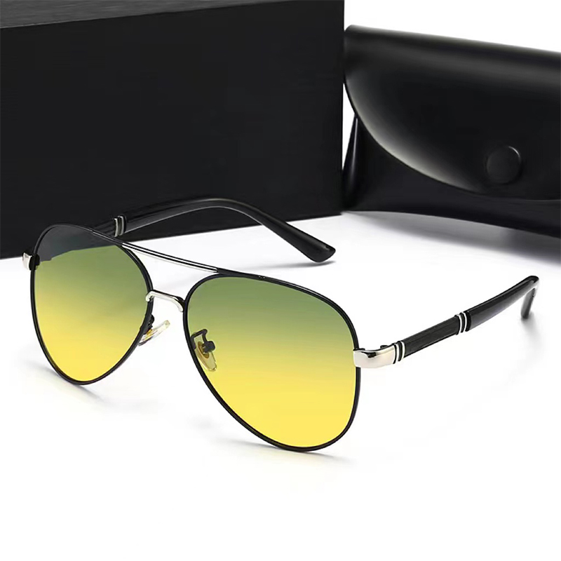 Luxury Men's Polarized Metal S - Vintage Fashion Enthusiasts recension och pris